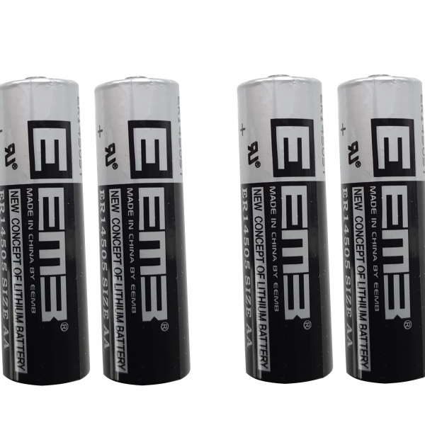 4 Pack of Lithium Batteries EEMB 3.6v For Roller Garage Doors Battery